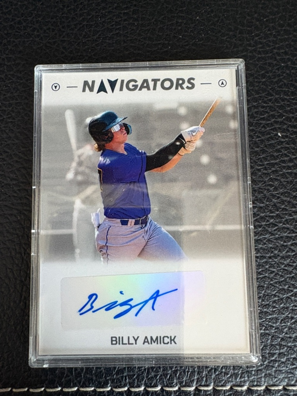 Billy Amick Signed Baseball Card - Meridian Pulse Baseball 08/20